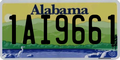 AL license plate 1AI9661
