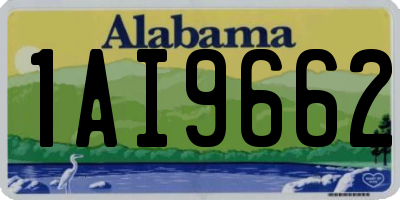 AL license plate 1AI9662