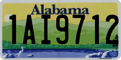 AL license plate 1AI9712