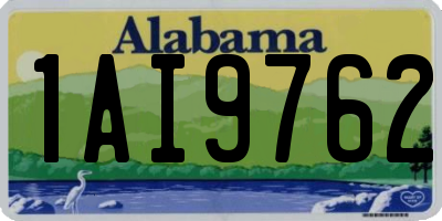 AL license plate 1AI9762