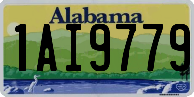 AL license plate 1AI9779