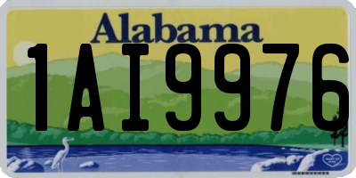AL license plate 1AI9976