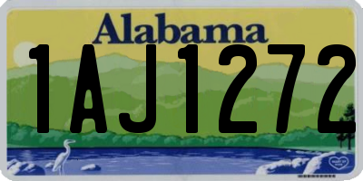 AL license plate 1AJ1272