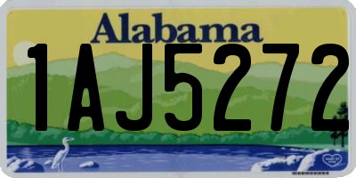 AL license plate 1AJ5272