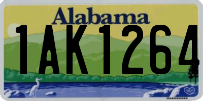 AL license plate 1AK1264