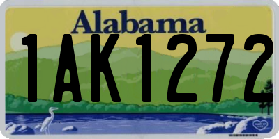AL license plate 1AK1272