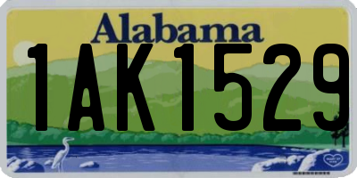 AL license plate 1AK1529