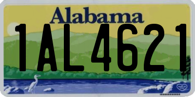 AL license plate 1AL4621