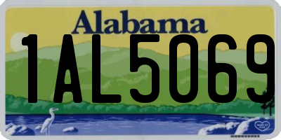 AL license plate 1AL5069