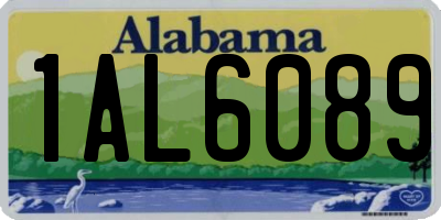 AL license plate 1AL6089
