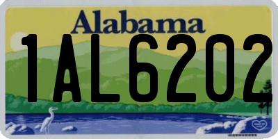 AL license plate 1AL6202