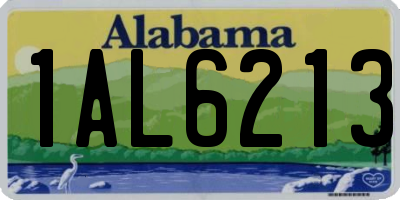 AL license plate 1AL6213