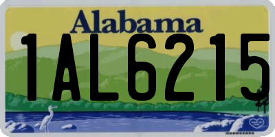 AL license plate 1AL6215