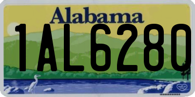 AL license plate 1AL6280