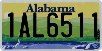 AL license plate 1AL6511