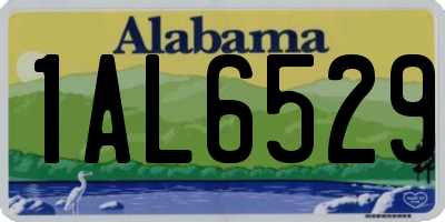 AL license plate 1AL6529