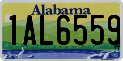 AL license plate 1AL6559