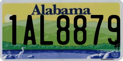 AL license plate 1AL8879
