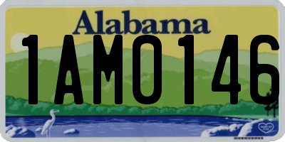 AL license plate 1AM0146