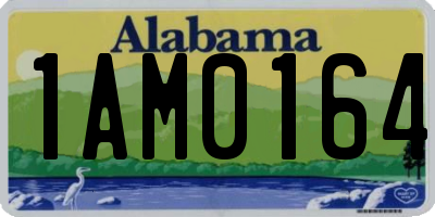 AL license plate 1AM0164
