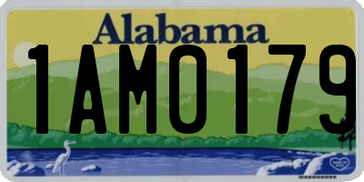 AL license plate 1AM0179
