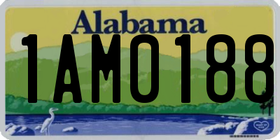 AL license plate 1AM0188