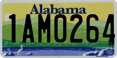 AL license plate 1AM0264