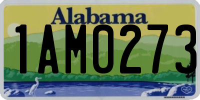AL license plate 1AM0273