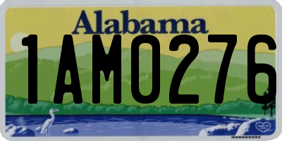 AL license plate 1AM0276