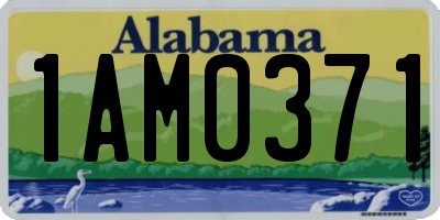 AL license plate 1AM0371