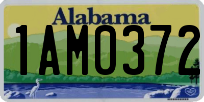 AL license plate 1AM0372
