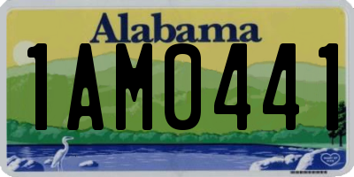 AL license plate 1AM0441