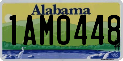 AL license plate 1AM0448