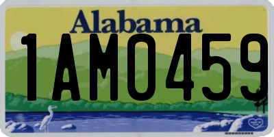 AL license plate 1AM0459