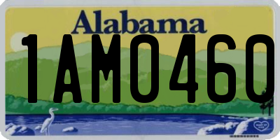 AL license plate 1AM0460