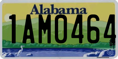 AL license plate 1AM0464