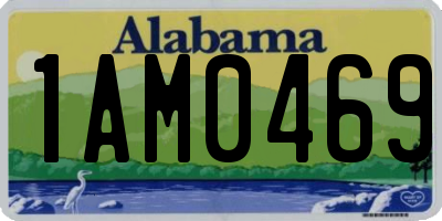 AL license plate 1AM0469