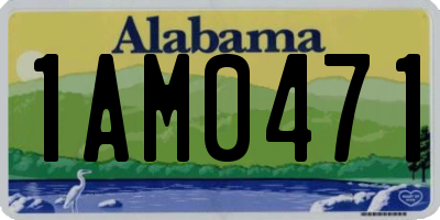 AL license plate 1AM0471