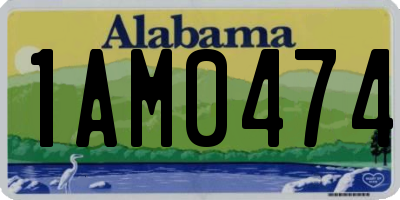 AL license plate 1AM0474