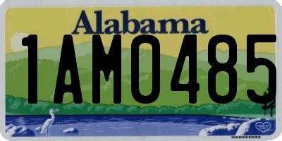 AL license plate 1AM0485