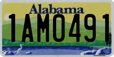 AL license plate 1AM0491