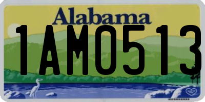 AL license plate 1AM0513