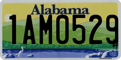AL license plate 1AM0529