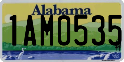 AL license plate 1AM0535