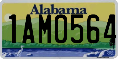 AL license plate 1AM0564