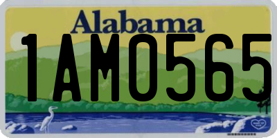 AL license plate 1AM0565