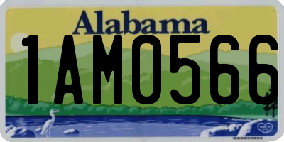 AL license plate 1AM0566