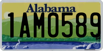 AL license plate 1AM0589