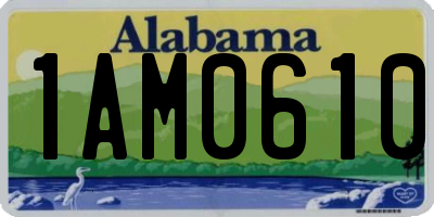 AL license plate 1AM0610