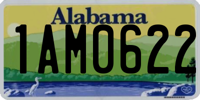 AL license plate 1AM0622